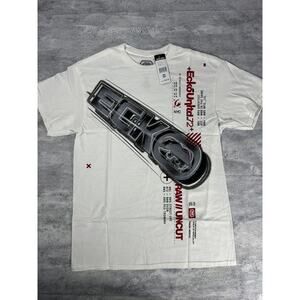 Ecko UNTLD White Y2K Graphic T-Shirt~New with tags M-3XL~‎